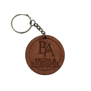 Llavero personalizado Madera 5 cm